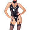 Black Level Body Porte-Jarretelles VINYL BODY CLAP Noir